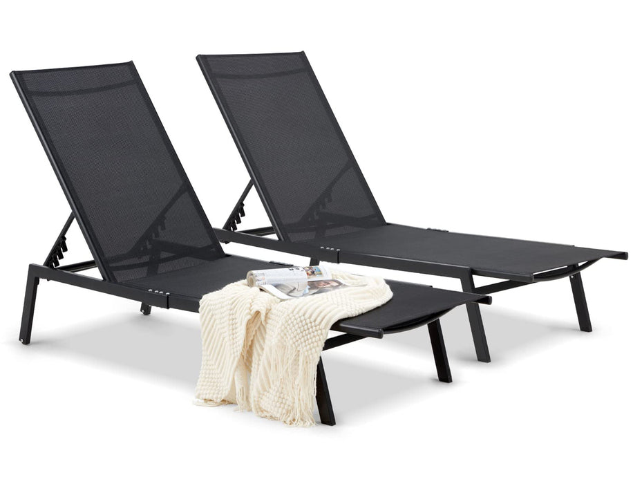 Sirocco (Set of 2) Sunloungers