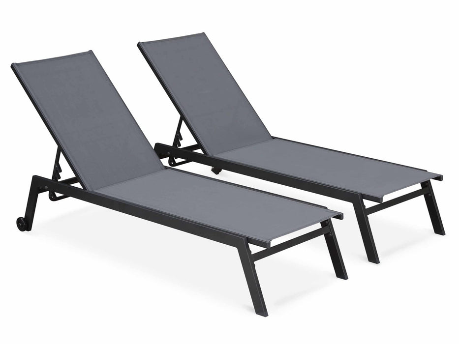 Sirocco (Set of 2) Sunloungers