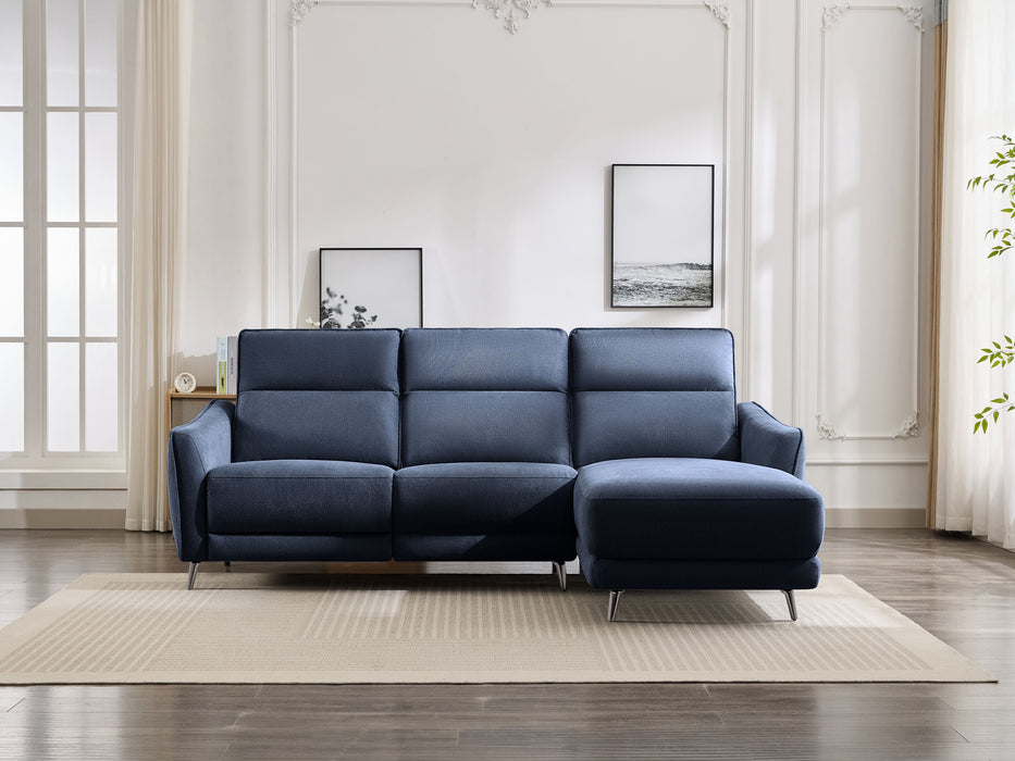 Monza 3 Seater Fabric Electric Chaise