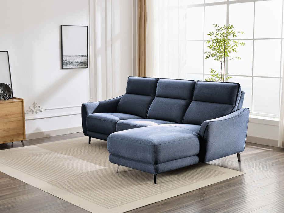 Monza 3 Seater Fabric Electric Chaise