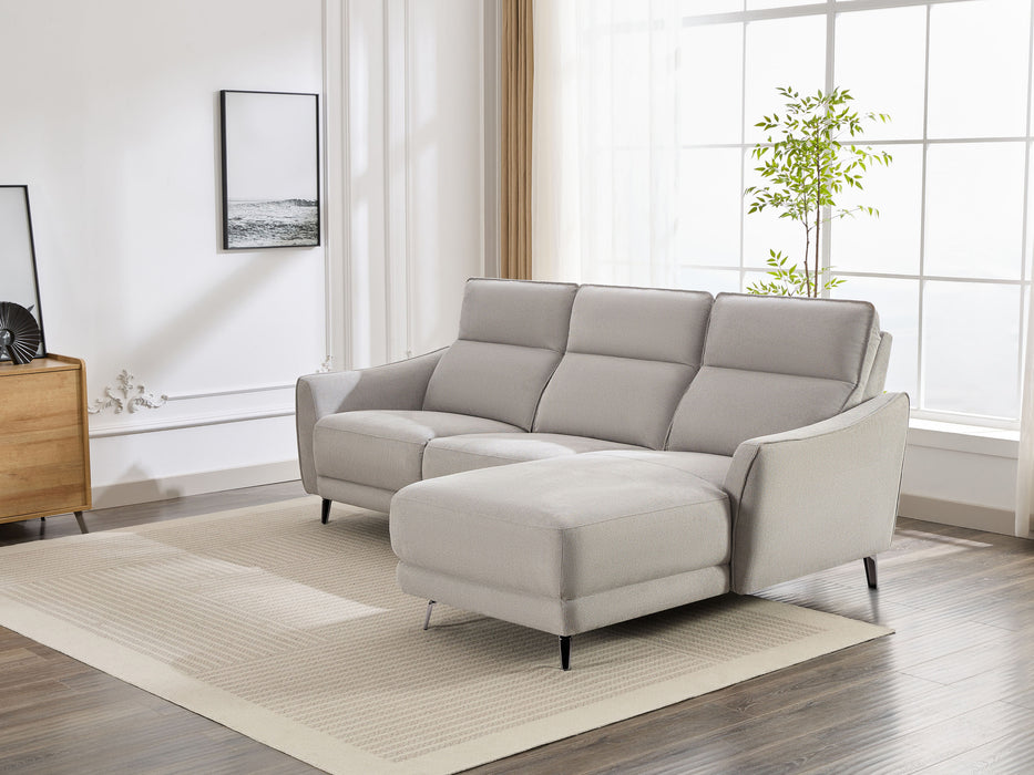 Monza 3 Seater Fabric Electric Chaise