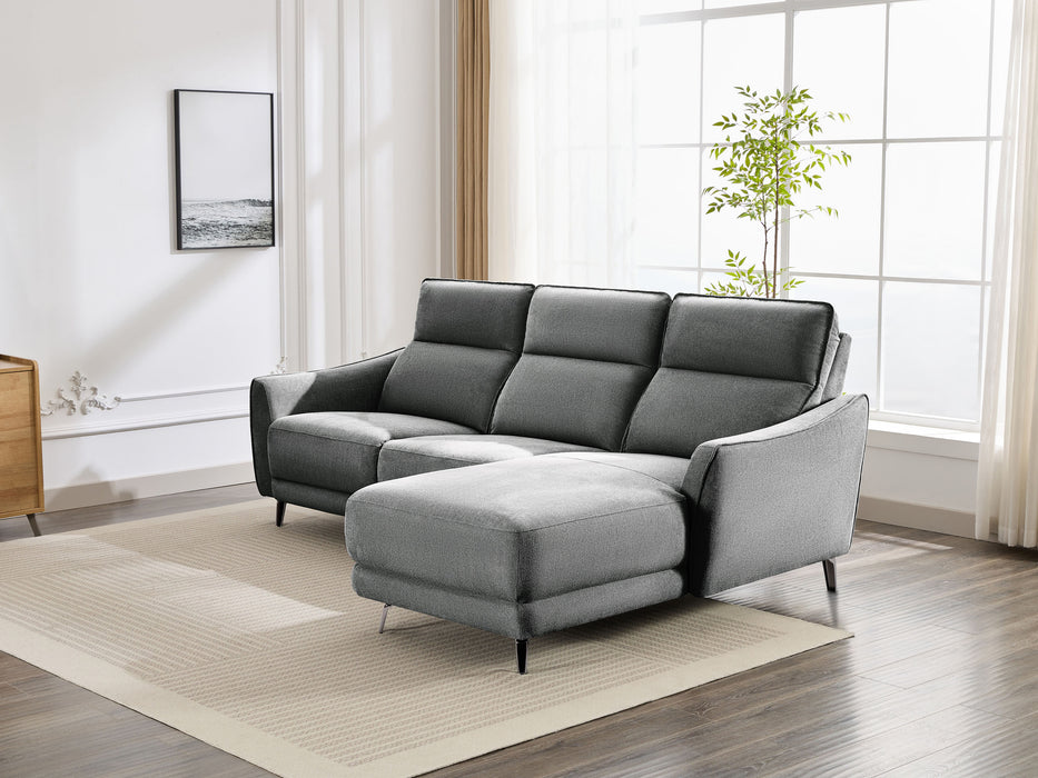 Monza 3 Seater Fabric Electric Chaise