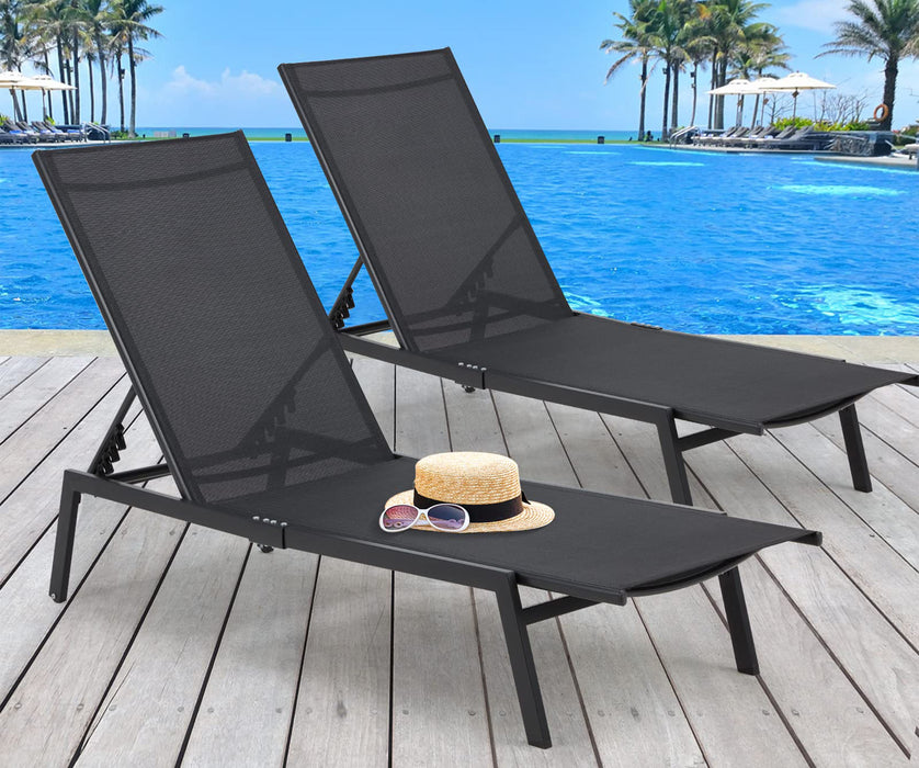 Sirocco (Set of 2) Sunloungers