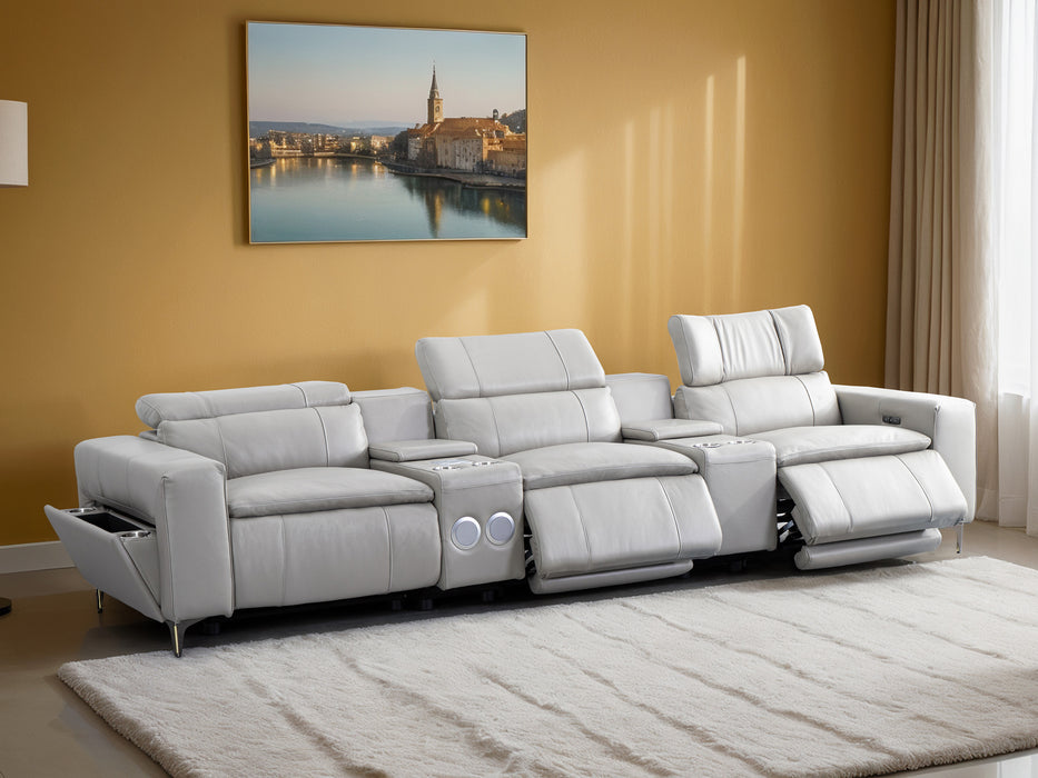 Marano Leather Electric Home Theatre Lounge