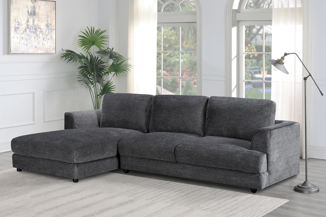 Alpine 3 Seater Fabric Chaise