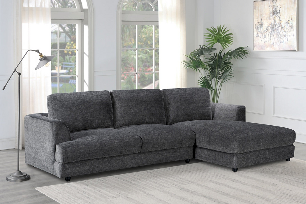 Alpine 3 Seater Fabric Chaise