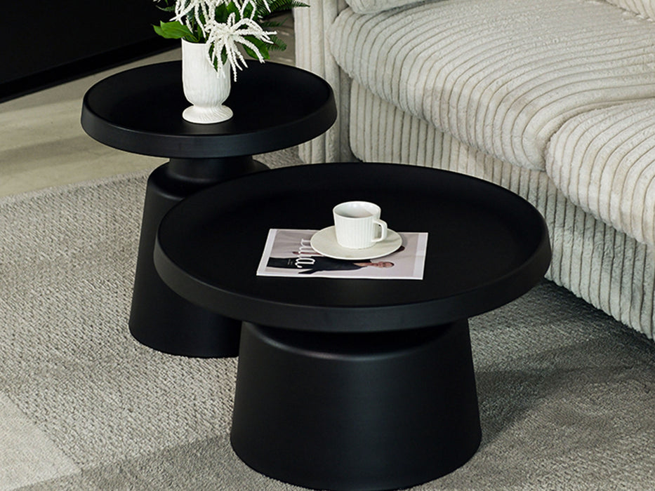 Harry Round Nest of Coffee Tables