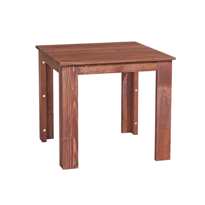 Coffee Side Table Wooden Desk Outdoor Furniture Camping Garden Brown