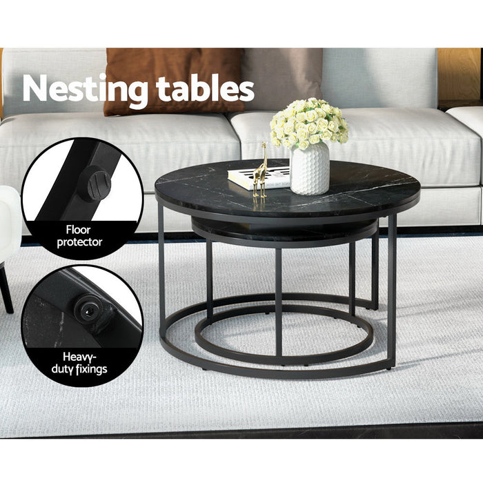 Pecs Nest of Coffee Tables