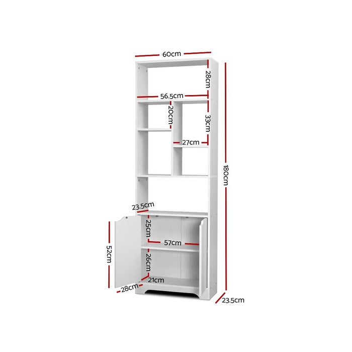 Echo Bookshelf with Cabinet