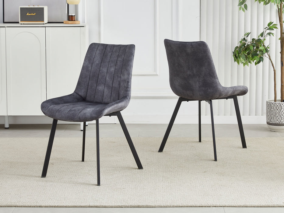 Sloane Fabric Dining Chairs (Set of 4)