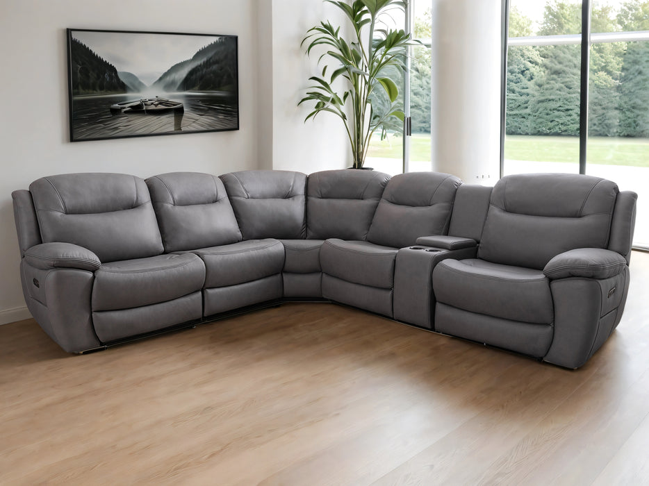 Gallactic Electric Fabric Recliner Lounge and Modular