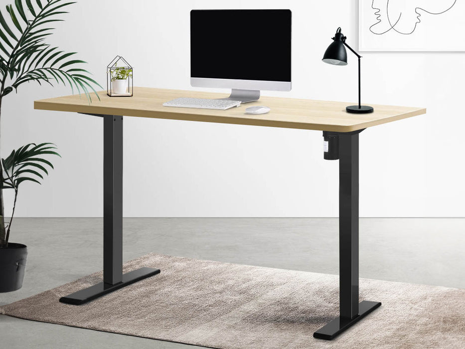 FlexiLift Height Adjustable Electric Sit & Stand Frame + Desktop