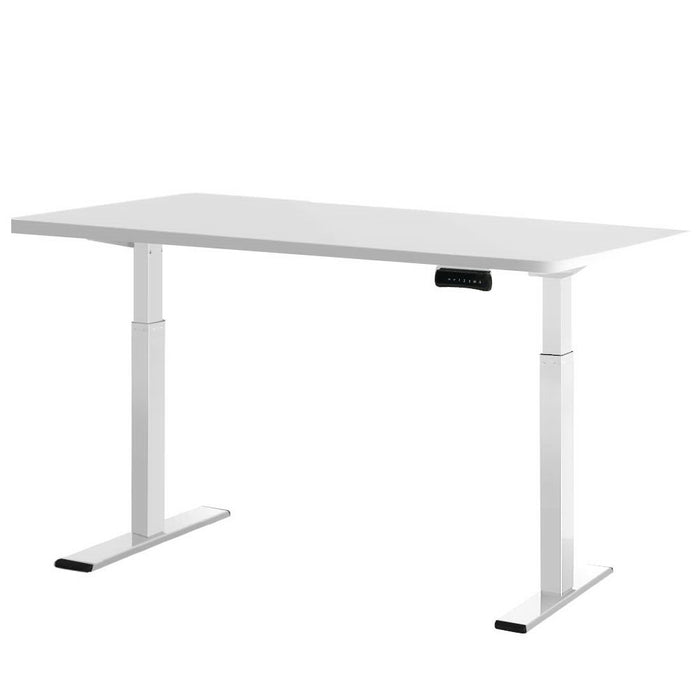 VersaRise Height Adjustable Electric Sit & Stand Frame + Desktop