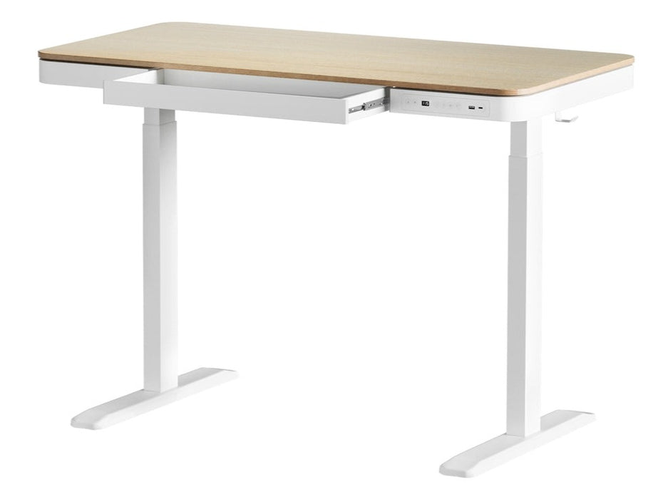 ErgoFlex Height Adjustable Electric Sit & Stand Desk with Drawer