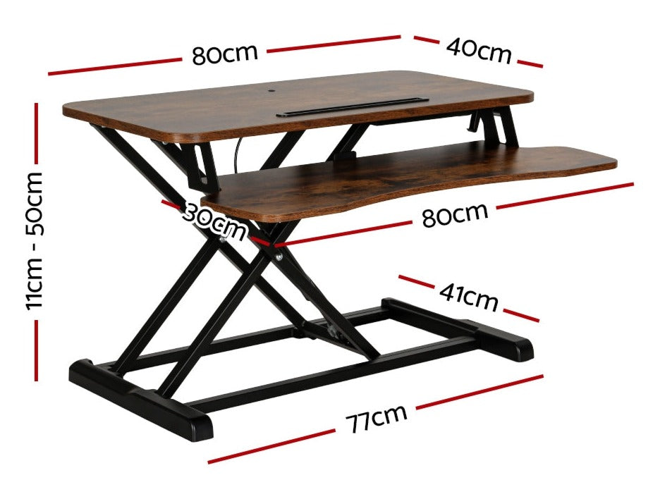 AdaptLift Height Adjustable Desk Riser