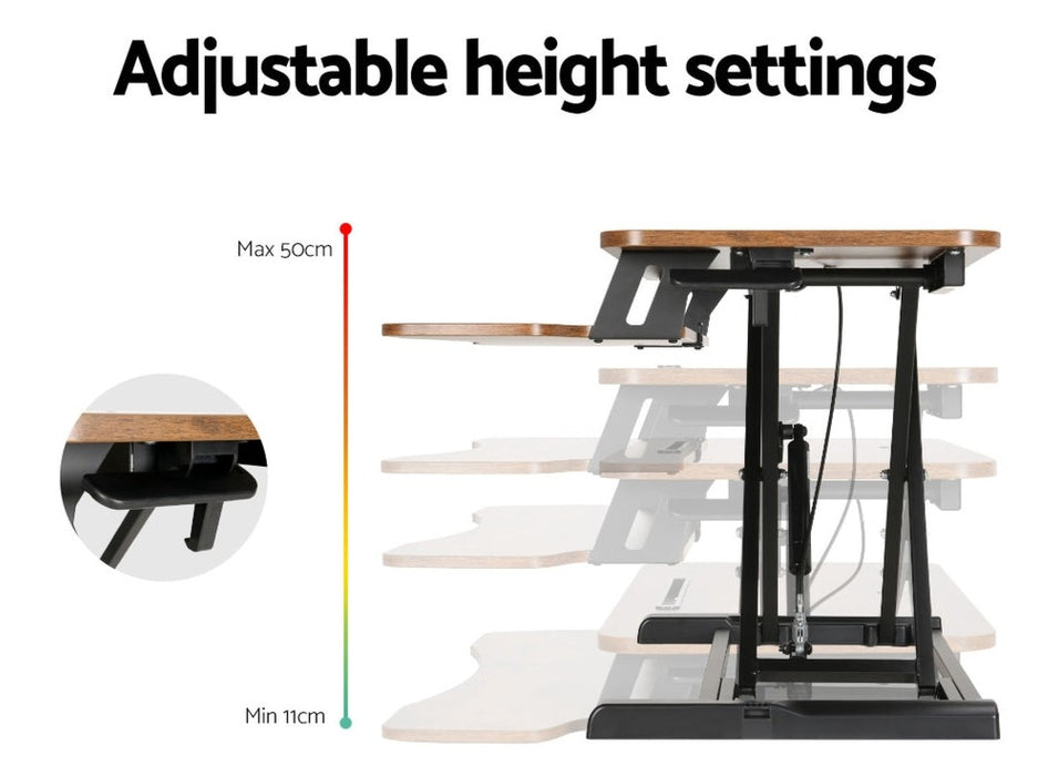 AdaptLift Height Adjustable Desk Riser