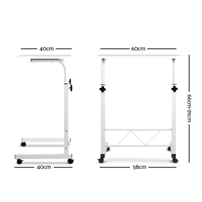 Stellar Laptop Desk Table - White