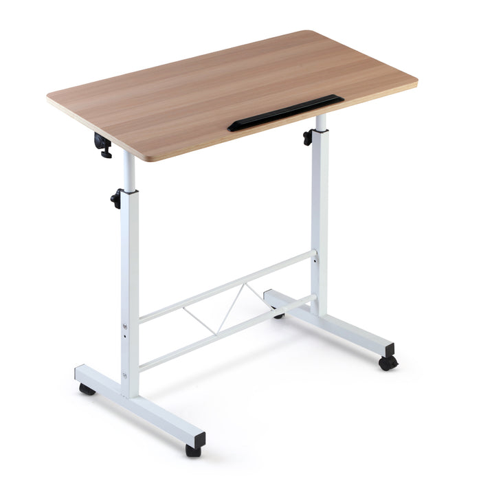 Zephyr Laptop Desk Table - Light Wood