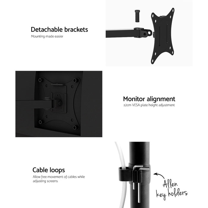 Dusk Monitor Arm Desk