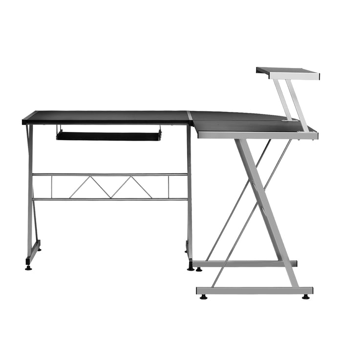 Horizon Computer Desk L-Shape - Black