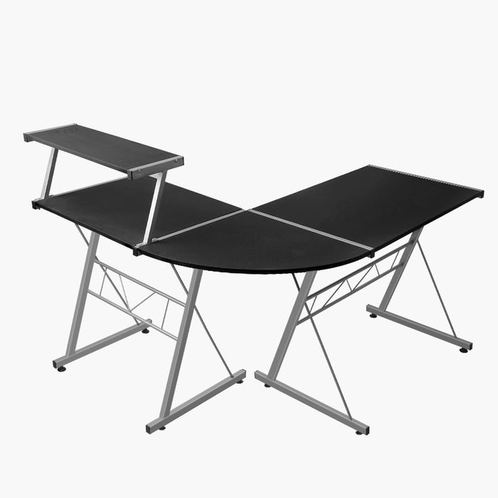 Horizon Computer Desk L-Shape - Black