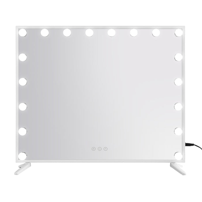 Makeup Mirror Hollywood 80x65cm 18 LED with Light Vanity Dimmable Wall