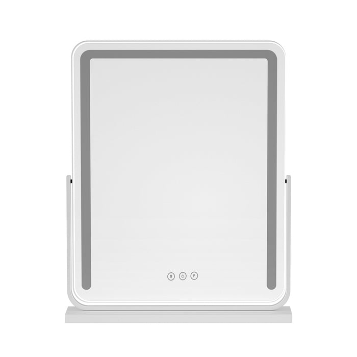 Makeup Mirror with Lights Hollywood Vanity LED Mirrors White 40X50CM