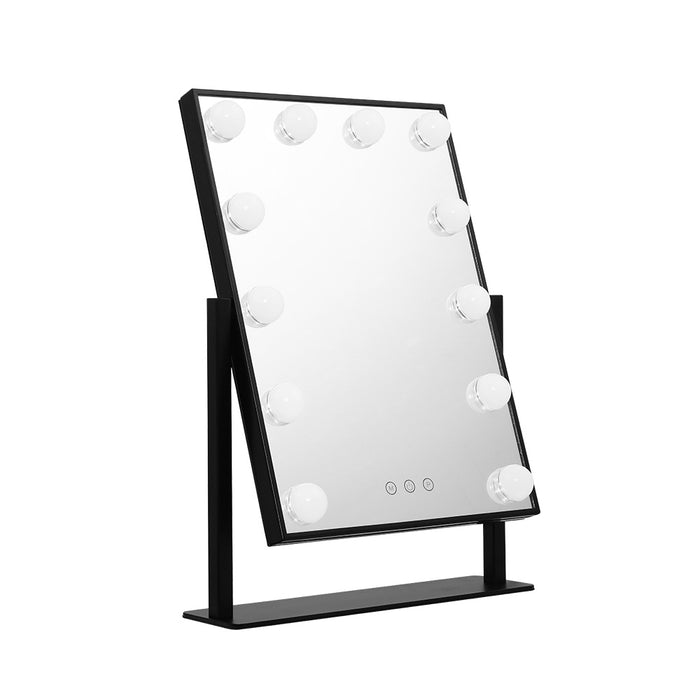 Makeup Mirror Hollywood with Light Round 360� Rotation Tabletop 12