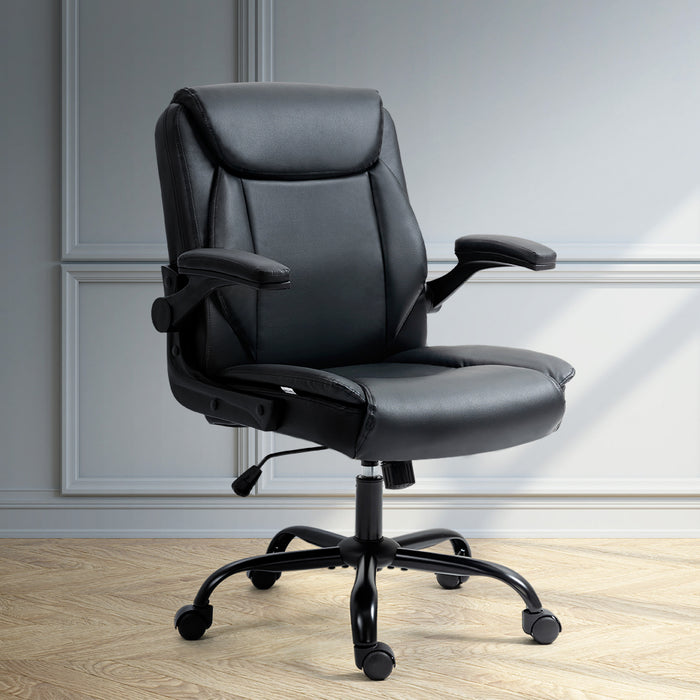 Washington Executive Office Chair Mid Back Black