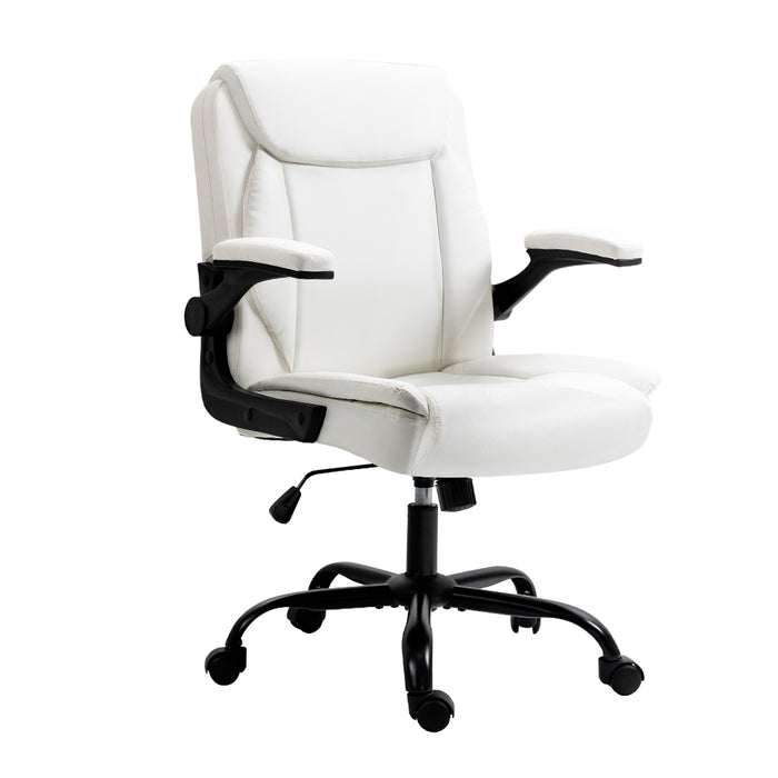 Washington Executive Office Chair Mid Back White