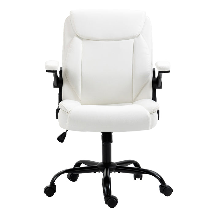 Washington Executive Office Chair Mid Back White