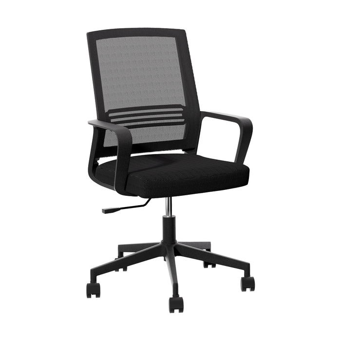 Dallas Mesh Office Chair Computer Gaming Desk Chairs Work Study Mid Back Black