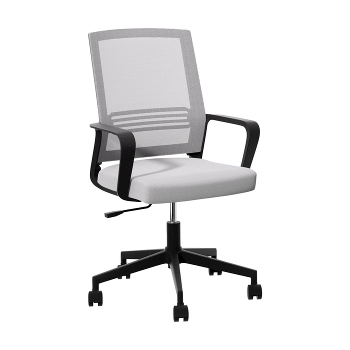 Dallas Mesh Office Chair Computer Gaming Desk Chairs Work Study Mid Back Grey