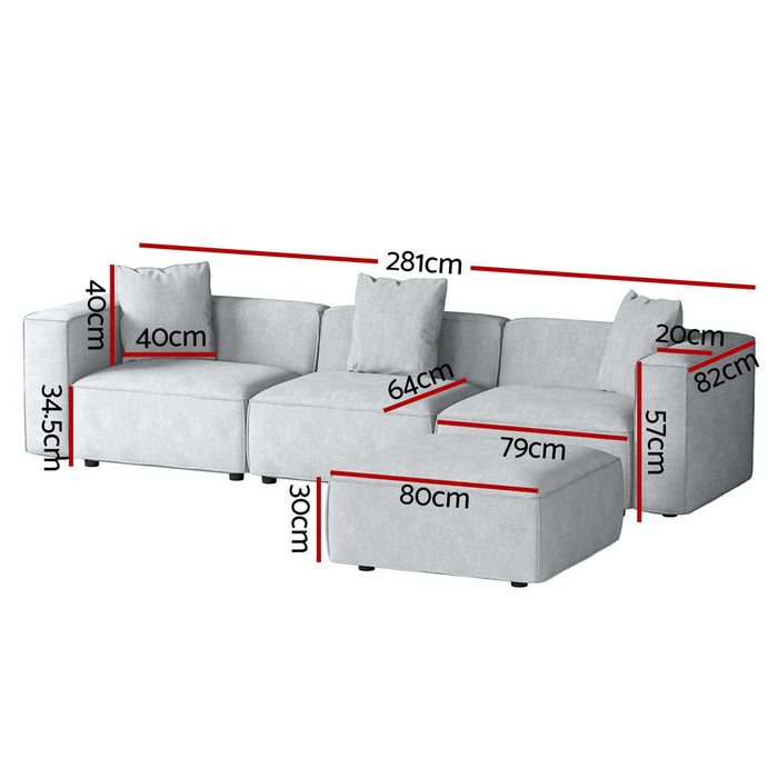 Nimbus Fabric Modular - Design Your Own Sofa