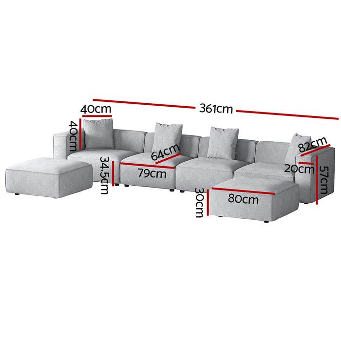 Nimbus Fabric Modular - Design Your Own Sofa