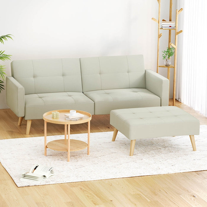 Scott Sofa Bed + Ottoman