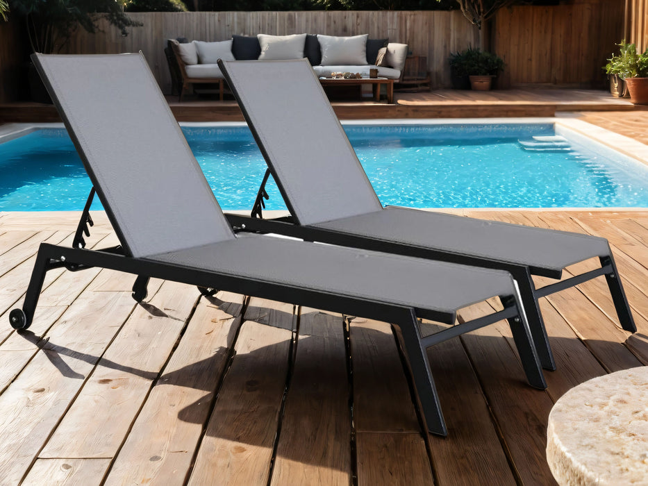 Sirocco (Set of 2) Sunloungers