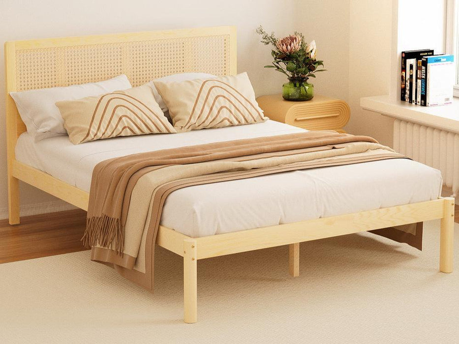 Rita Rattan Bed