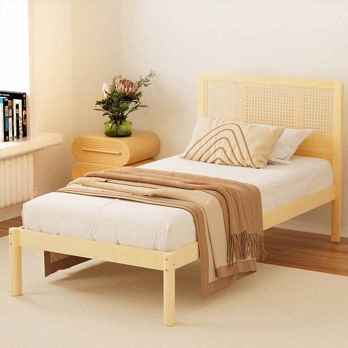 Rita Rattan Bed