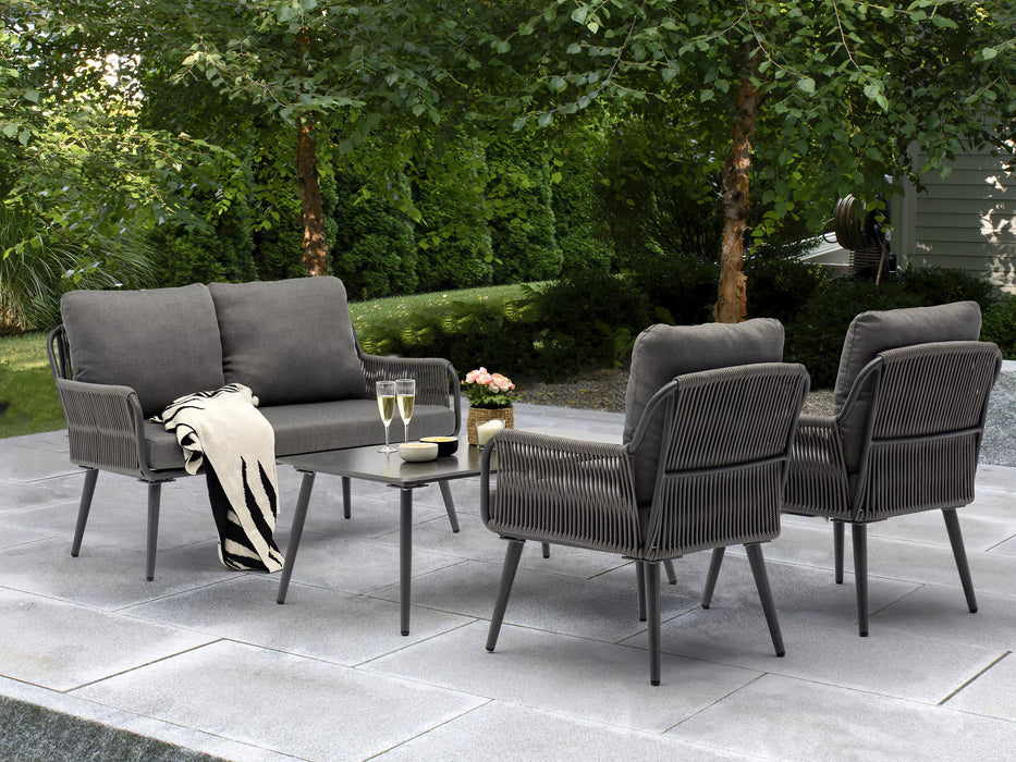 Meadow 4 Piece Outdoor Lounge Set