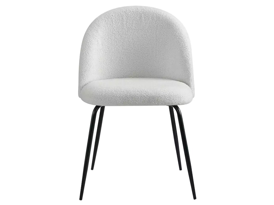 Geila Boucle Dining Chairs (Set of 2)