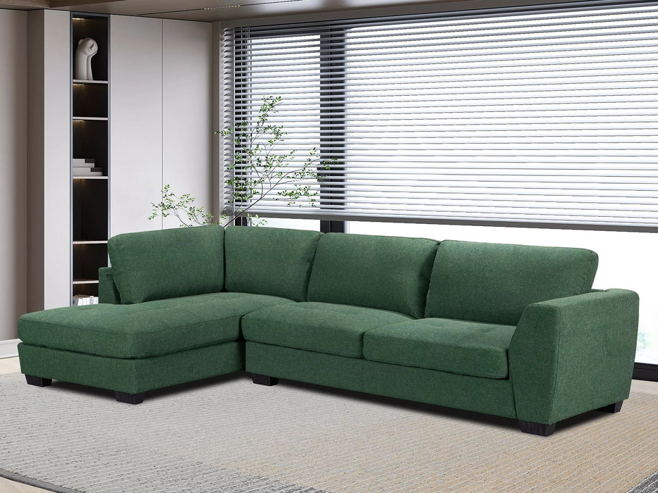 Rodney 3 Seater Fabric Chaise