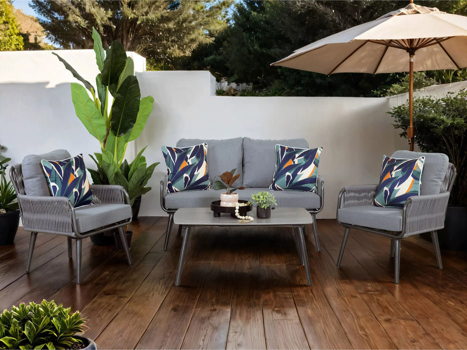 Meadow 4 Piece Outdoor Lounge Set