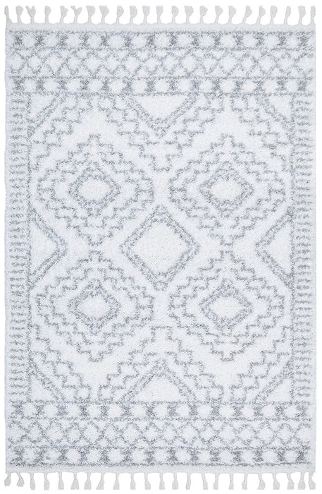 Casablanca Fez White Rug