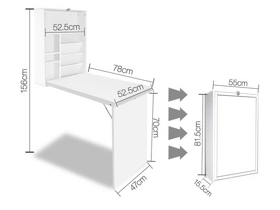 Fold Away Wall Desk