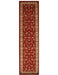 Istanbul Traditional Floral Pattern Runner Rug Red