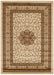 Istanbul Collection Medallion Classic Pattern Ivory Rug