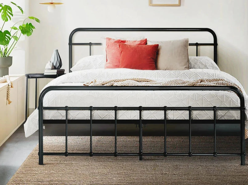 Ludo Metal Bed — Furniture Bazaar