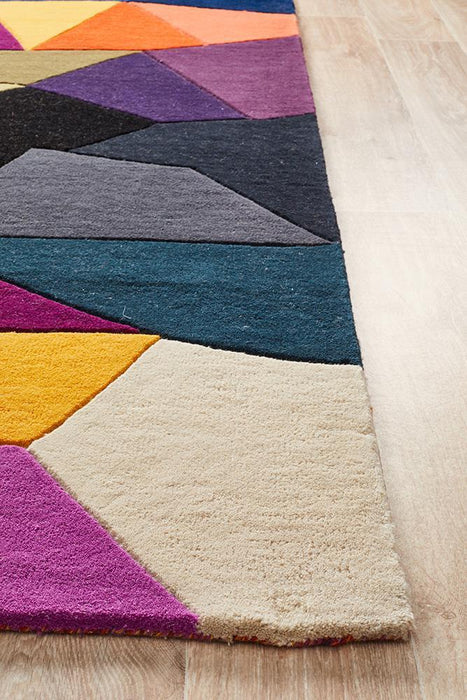 Matrix Pure Wool Crayon Rug